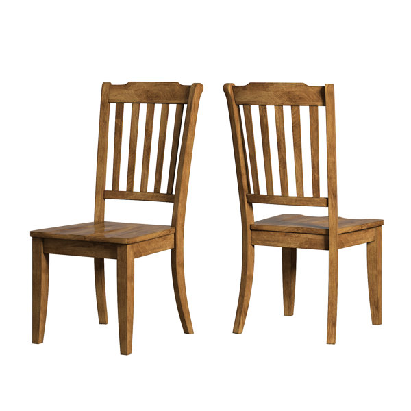 Three Posts™ Fortville Solid Wood Windsor Back Side Chair & Reviews